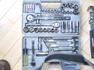 Craftsman chromed set of matched tools, View more