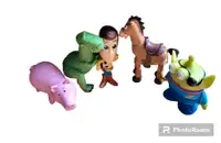 Disney Pixar Toy Story Figure 3.5" Woody Ham Alien Bullseye rex