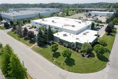 575 Trillium Drive is a 33,355 square foot manufacturing/warehousing facility with high quality inte...