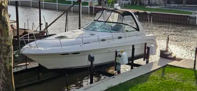 1999 Sea Ray 340 Sundancer – Turnkey Freshwater Cruiser Twin 7.4L MPI (˜620HP) | Bravo I Drives (Ove...