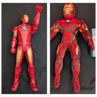 27" Iron Man Pillow Buddy / 22" Iron Man Figure, View more