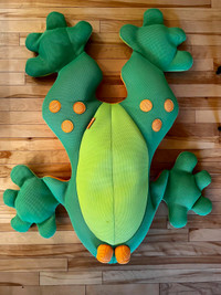 Grenouille - coussin pour piscine