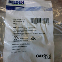 Belden CAT 5e patch cables - 24awg - various lengths