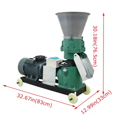 Promotion 3mm Pellet Feed Mill Machine with 3 Head Rollers239172, View more