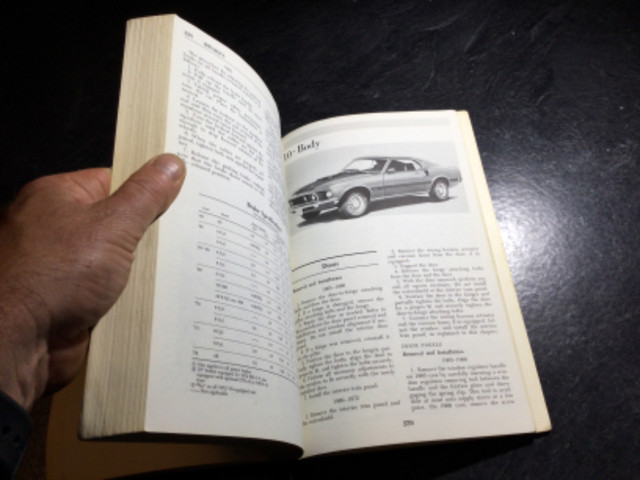 1965-1972 Ford Mustang Mach 1 GT Shelby Boss CJ 429 Shop Manual in Non-fiction in Parksville / Qualicum Beach - Image 3