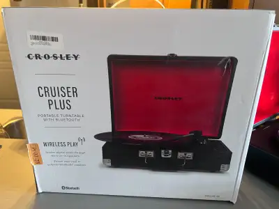 Crosley Cruiser Plus Vintage Vinyl Record Player, View more