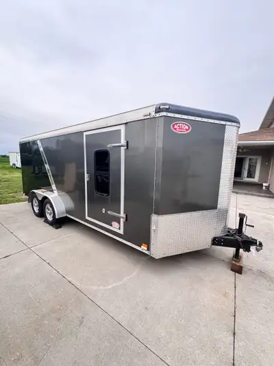 - Ramp Door / Sideman - Size ‘7x’18 - Year 2010 - (2) 3500 Axles - “2 5/16 Towing Ball - Ownership I...