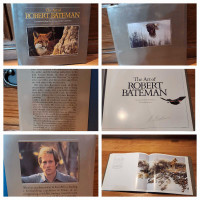 The Art Of Robert Bateman.  Signed by the artist. 178 pages. 