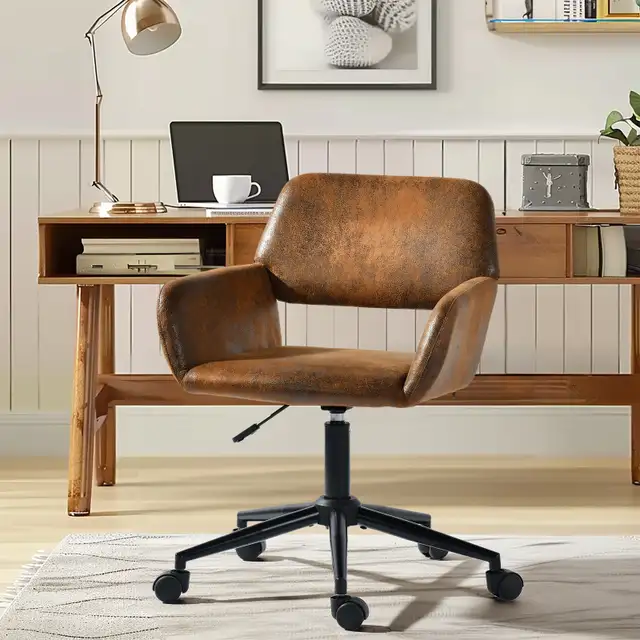 Ross Modern Upholstered Office Chair · Homy Casa Canada in Chairs & Recliners in Markham / York Region - Image 8