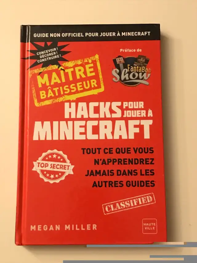 2 French Francais MINECRAFT Books both for only $5 in Children & Young Adult in Ottawa - Image 7