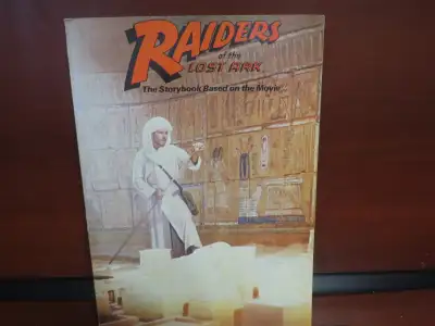 Raiders of the Lost Ark: The Storybook Based on the Movie is a 57-page adaptation published by Rando...