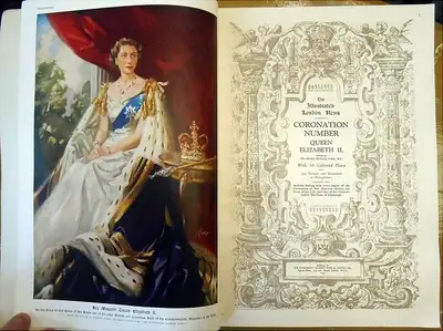Livre Ancien - Couronnement de la Reine Elizabeth – 1953, View more