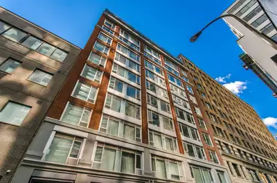 Large studio/One-bedroom condo located in the Quartier des Spectacles downtown district, with an ide...