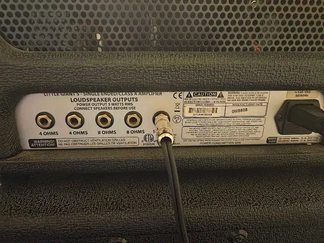 Amplificateur à lampes Blackheart in Amps & Pedals in Sherbrooke - Image 5