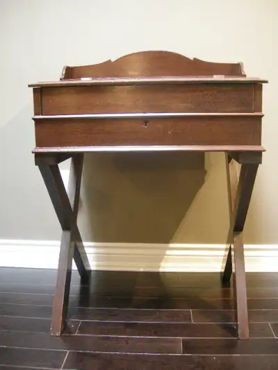 Antique Ship Captain's Desk, View more