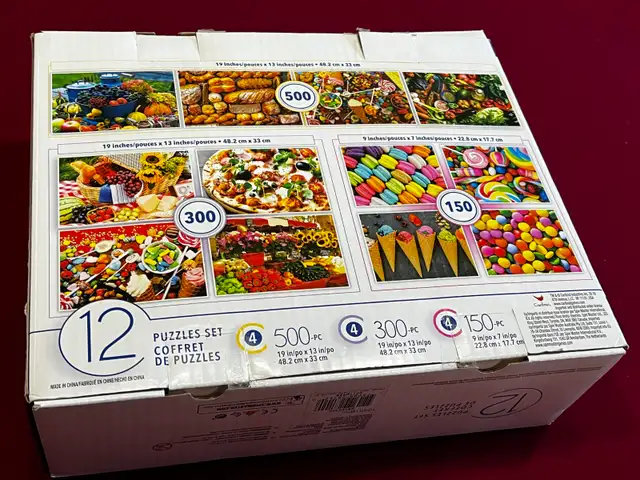 12 in 1 Colorful Puzzle Set in Toys & Games in Gatineau - Image 3
