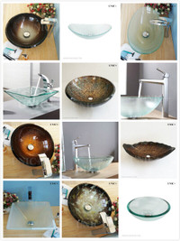UNIC+ Bathroom Glass Sinks on sale up to 60% off