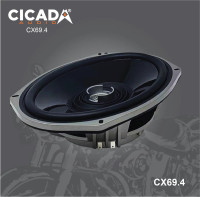 Cicada CX69  – 6×9″ High Performance Co-Axial Harley Speakers