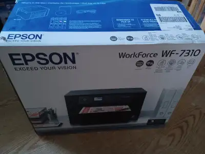 Epson WorkForce Pro WF-7310 Wireless 11" x 17" wide Format Printer for Sale. Had it last July, not u...