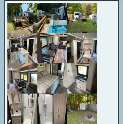Gently used, located at woodland park in Sauble Beach on a premium private lot Includes, shed with h...