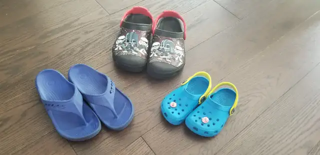 3 Pairs of Kids Crocs