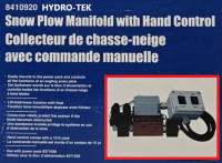 (NEW) Hydro-Tek 12V Snowplow Manifold & Hand Control (8410920)