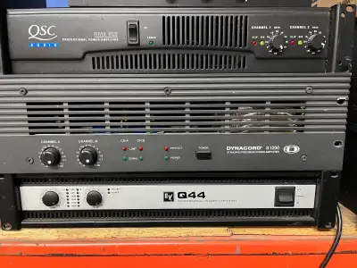 Electro voice Q44 amplifier is cleaned and fully load tested. Condition is very good. Guaranteed 30...