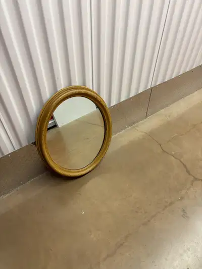 MIRROR - Framed Oval Wall-Hanging, View more