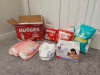Diapers and nursing pads