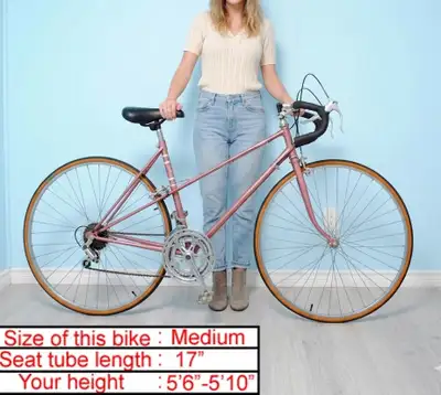 1970"s lady road bike in great condition, 28" tires, View more