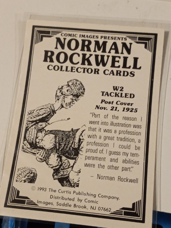 NORMAN ROCKWELL SATURDAY EVENING POST  SET OF 90 CARDS ,INSERTS7 in Arts & Collectibles in Trenton - Image 3