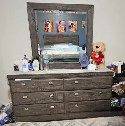Dresser with mirror, View more