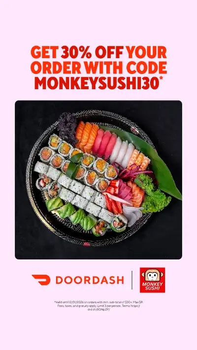 Monkey Sushi Waiter or Waitress, View more