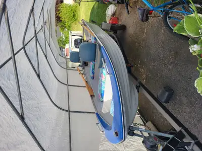 14' fibre glass fishing boat Mercury 200 20hp 1978- gaskets changed last year. Runs very well. Comes...