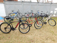 Few Family Have a number of Mountain bikes for sale