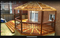 Deck Fence Gazebo  Shed Ottawa Nepean Orleans Kanata  bark