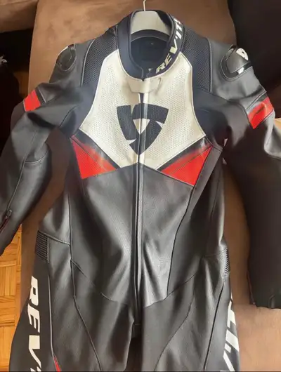 REV'IT! Argon 2 One-Piece Motorcycle Racing CE Track Suit, View more
