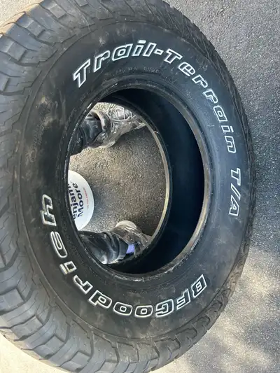 Brand new bf Goodrich tires ,wife bought for my vehicle but they don’t fit so just trying ti get som...