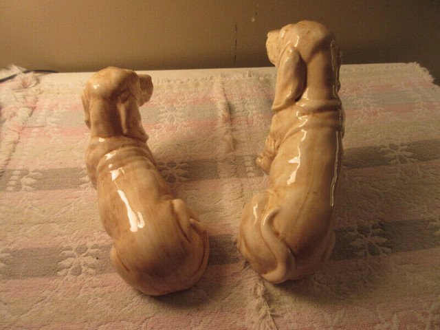 Lot vingtage 2 Dogs Figurine Ceramic made in Japan in Arts & Collectibles in Timmins - Image 3