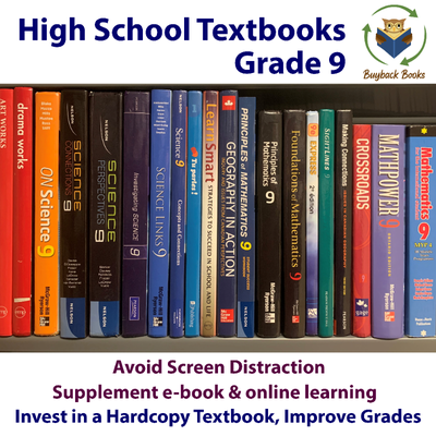 Grades 1 to 12 School Textbooks Brampton Area/Inner GTA Delivery, View more