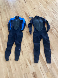 New O’Neill wetsuits.  Men’s size sm  . The Women’s is Sold  