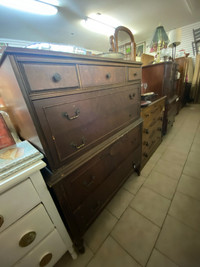 Beautiful Antique Tallboy Dresser
