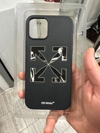 Off White Case for iPhone 12/12 Pro