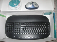 Wireless keyboard and mouse