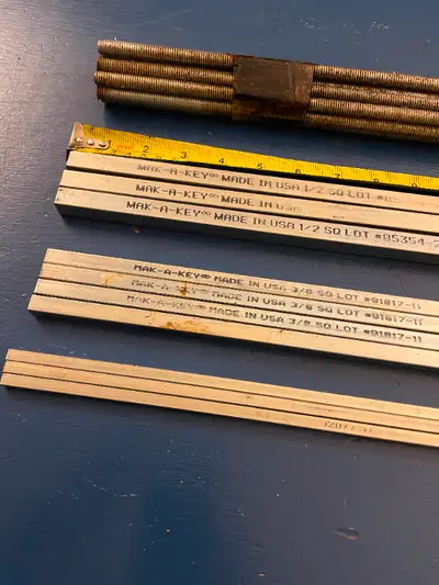 Keystock and Threaded Rods, View more