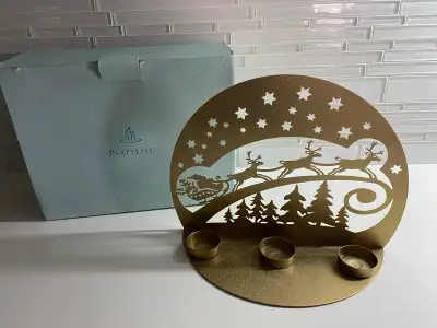 Partylite Metal Christmas Tea Light Holder, View more