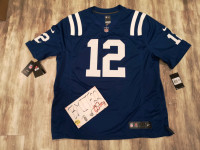 Nike NFL Indianapolis Colts Andrew Luck #12 Jersey On Field Men Size XL