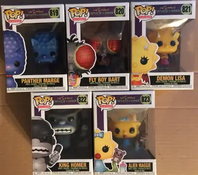 Never Opend / Displayed in Box The Simpsons Treehouse of Horror Funko Pop Collection Panther Marge #...