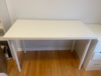 IKEA desk with adjustable legs 