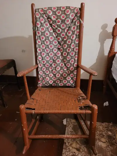 ANCIENT ANTIQUE ROCKING CHAIR, View more